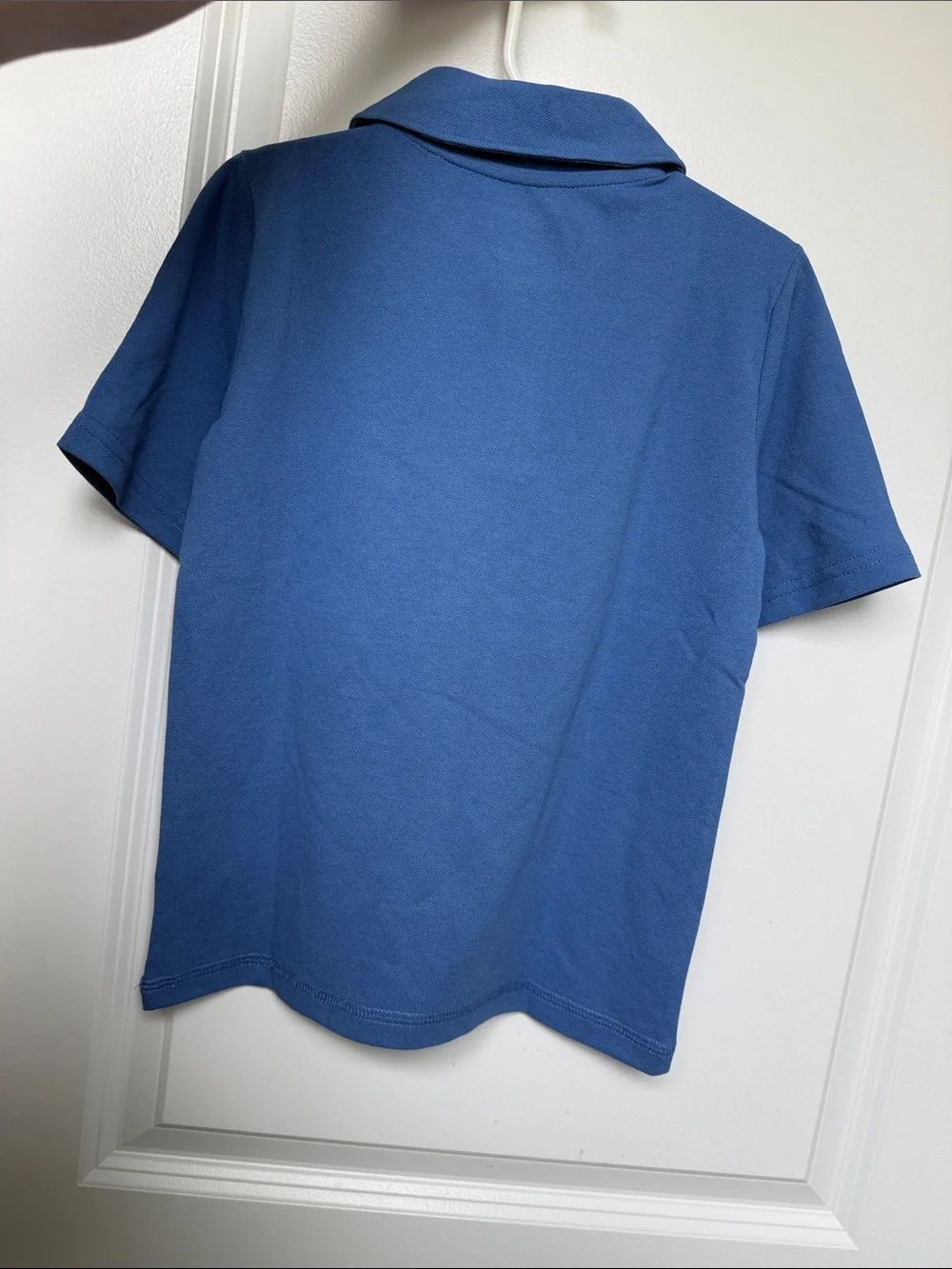 NWT Boys OshKosh B'gosh Classic Short Sleeve Polo - Blue Size 6